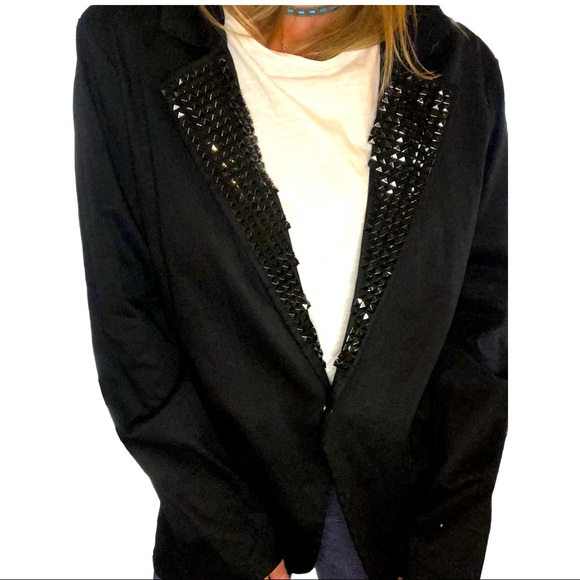 Vintage 80s Studs Blazer Large - Picture 2 of 11